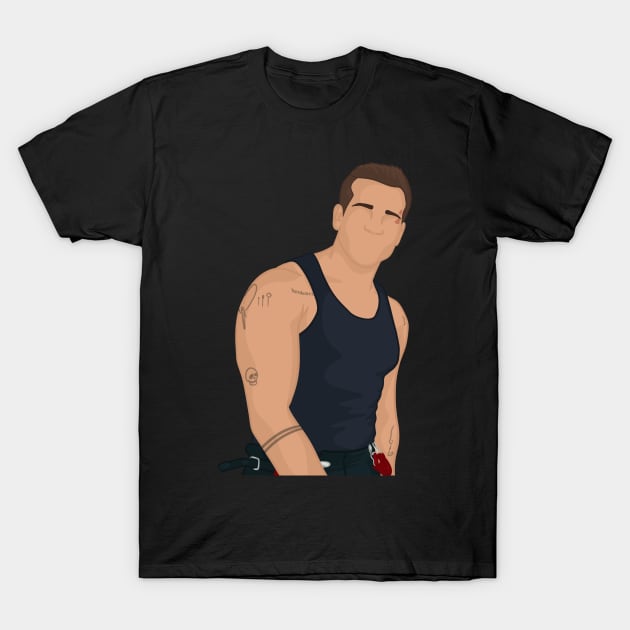 Evan 'Buck' Buckley | 911 T-Shirt by icantdrawfaces